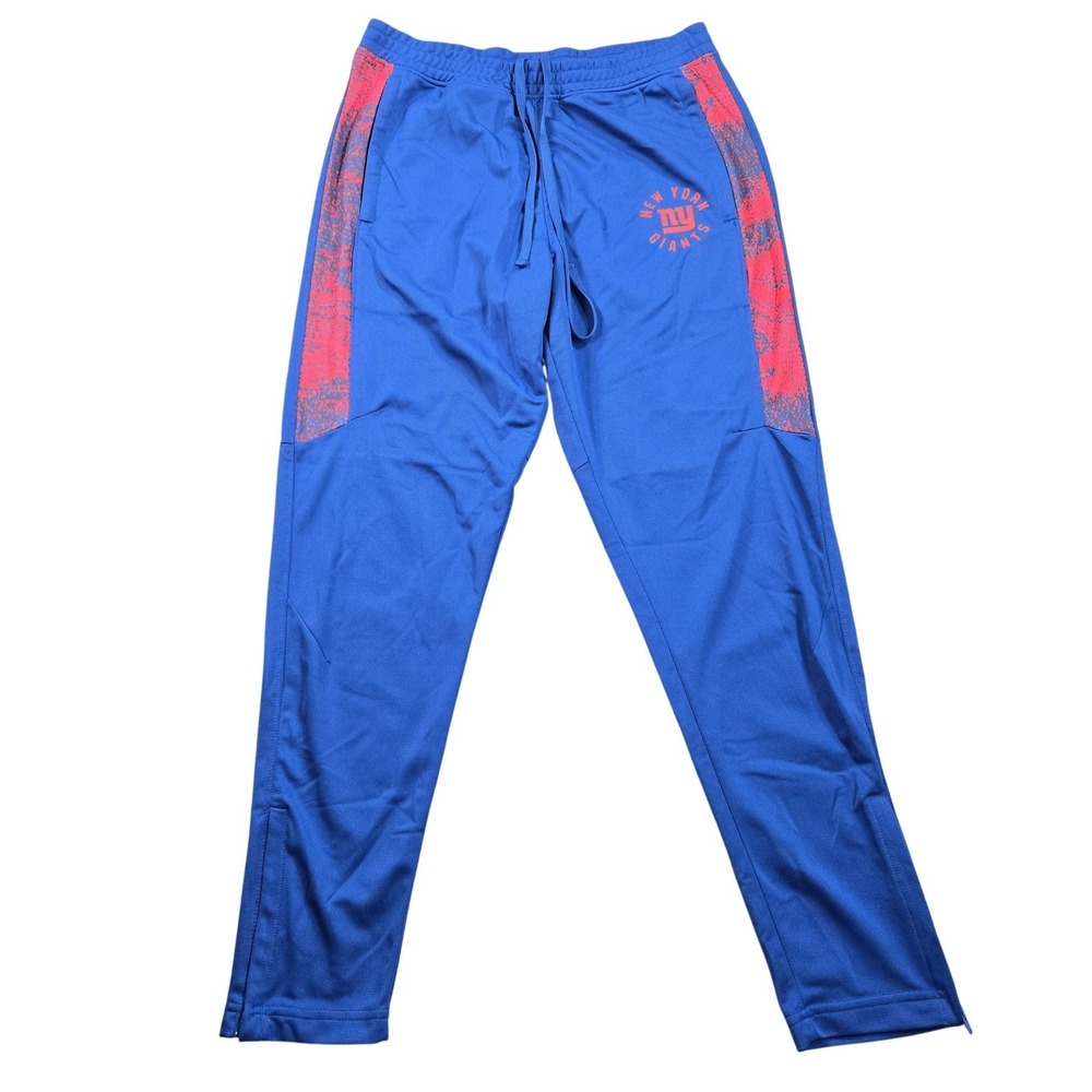 New York Giants Pants Mens Medium Blue NFL Football NFL Team Apparel Track Pants